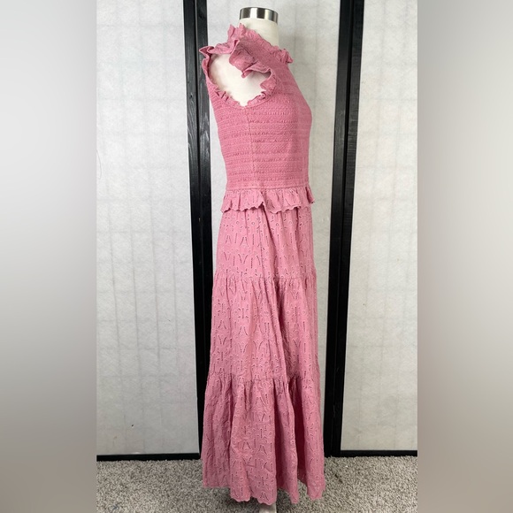 Sea New York Pink Maxi Dress. 4 - Picture 3 of 8